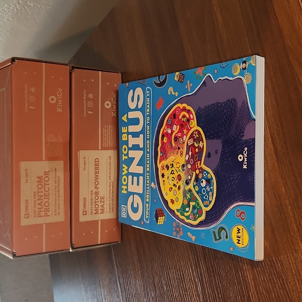 2 Kiwi Co Tinker Crates Ages 9+